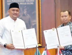 Bupati Bogor Rudy Susmanto Teken Kesepakatan dengan BPSDM Kemenhub, Perkuat Pembibitan SDM Perhubungan