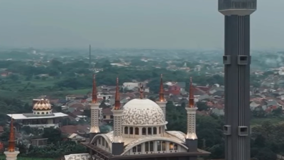 Ikon Religi Baru Persembahan Pemkab Bogor, Masjid Raya Nurul Wathon Pakansari Jadi Simbol Visi Bupati Rudy Susmanto