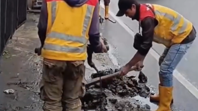 Cegah Genangan Air, Bupati Bogor Instruksikan Normalisasi Drainase di Ruas Citeureup–Babakan Madang