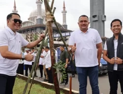 Pulihkan Ruang Hijau Pasca Puting Beliung, Bupati Bogor Rudy Susmanto Tanam 1.000 Pohon di Pakansari.