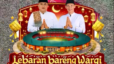 Dispora Kabupaten Bogor Laporkan Kesiapan Pelaksanaan Shalat Idul fitri di Lapangan Pakansari