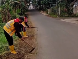 Bahu Jalan Kemang–Rancabungur di Pabuaran Dibersihkan, Warga Apresiasi Kinerja Pemkab Bogor