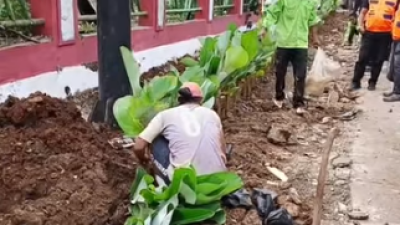 Sentuhan Hijau di Pasar Parung, Wajah Baru Eks PKL Kini Lebih Asri