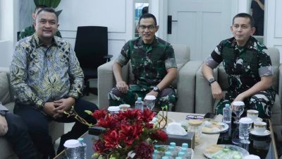 Rudy Susmanto dan Thomas Rajunio Perkuat Sinergi TNI-Pemda untuk Kamtibmas dan Pembangunan di Rakornis TMMD ke-128