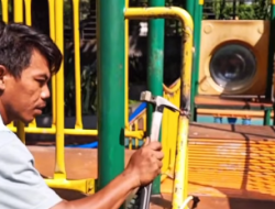 Gerak Cepat Disperkim Bogor Perbaiki Wahana Rusak di Taman Cibinong Situ Plaza