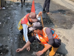 Demi Keselamatan Pengendara, Jalan Kapten Dasuki Cibungbulang Diperbaiki