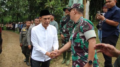 Jaro Ade Apresiasi Sinergi TMMD ke-128 di Cigudeg, Infrastruktur Desa Terus Dikebut
