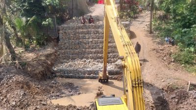 Jembatan Bailey Mulai Dipasang, Akses Warga Antajaya Segera Pulih
