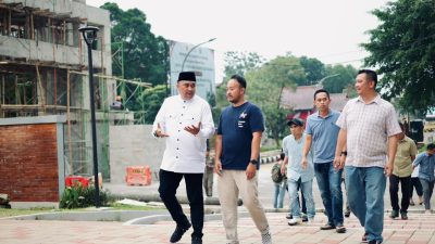 Bupati Bogor Rudy Susmanto Tata Kawasan Publik Modern, PKL Disiapkan Naik Kelas