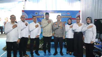Rudy Susmanto Hadiri Panen Raya Jagung dan Peluncuran SPPG Polri di Caringin
