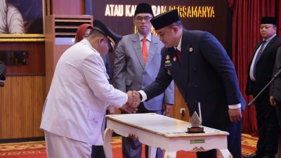 Rudy Susmanto Lantik 32 Pejabat Pemkab Bogor, Perkuat Kinerja Birokrasi