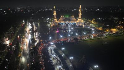 Ribuan Warga Kabupaten Bogor Semarakkan Pawai Obor Sambut Tahun Baru Islam 1448 Hijriah