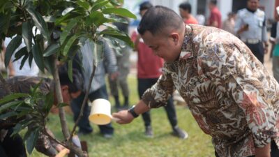 Rudy Susmanto Canangkan Selasa Sebagai Hari Menanam, Awali Gerakan 2.000 Pohon di Pakansari